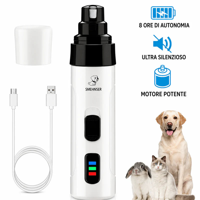 Lima Unghie Cani USB Senza Stress